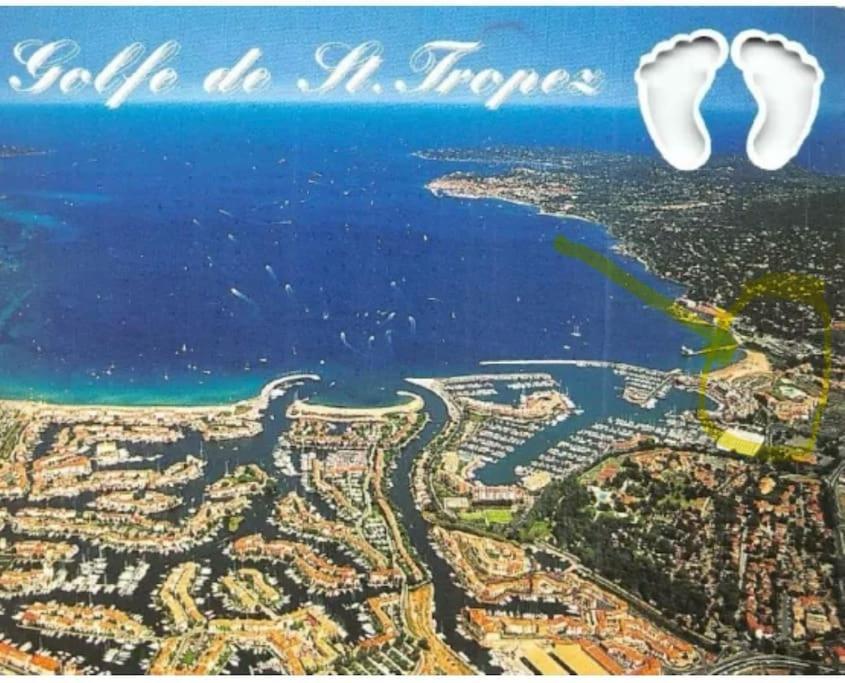 Proche St Tropez Refait A Neuf Bord De Plage Et Piscine Cogolin Buitenkant foto